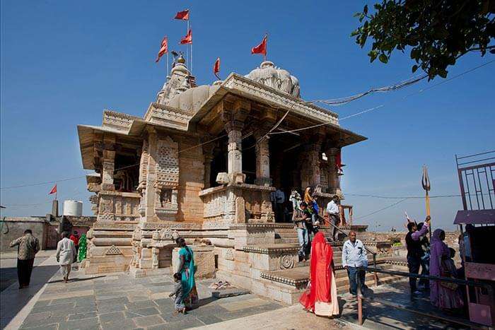The famous temple of Chittorgarh