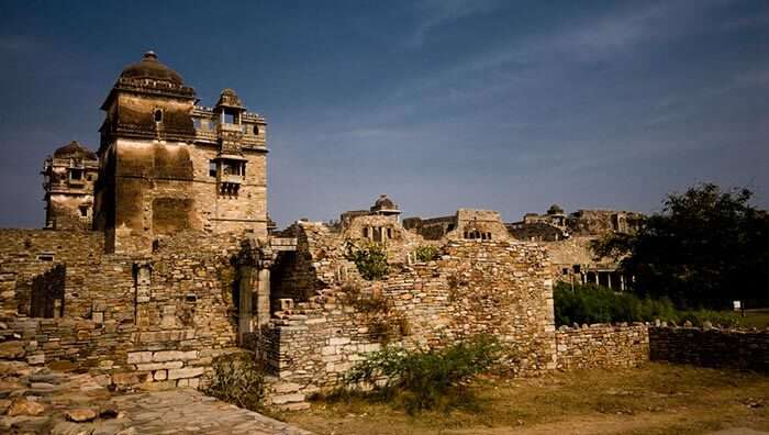 The haunted palace of Chittorgarh in Rajasthan