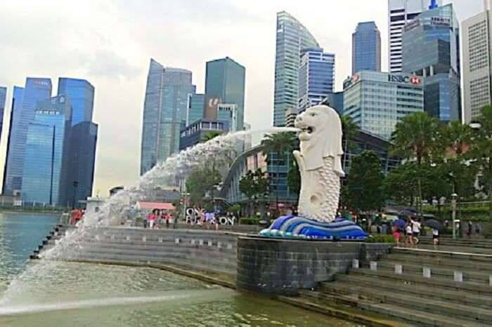 Merlion statue - Singapore 