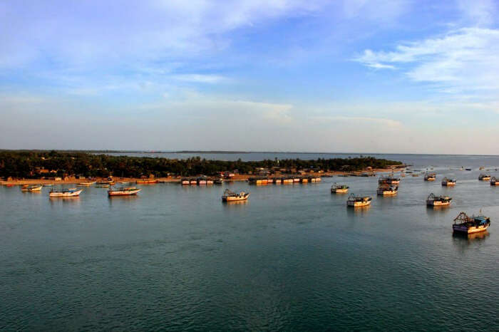 Agnee Patham Beach, the most famous beach where Rama took a dip