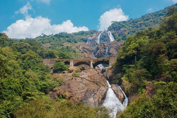 Dudhsagar Waterfallls in Goa