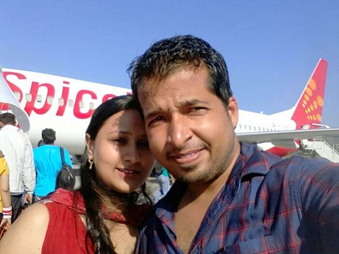 Agam and his wife arrive in Port Blair