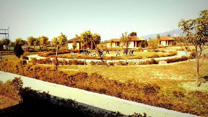 Rajveer's resort in Jim Corbett