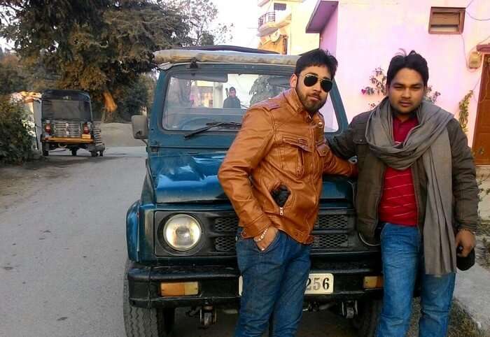 Rajveer and his friends on a sightseeing tour around Jim Corbett