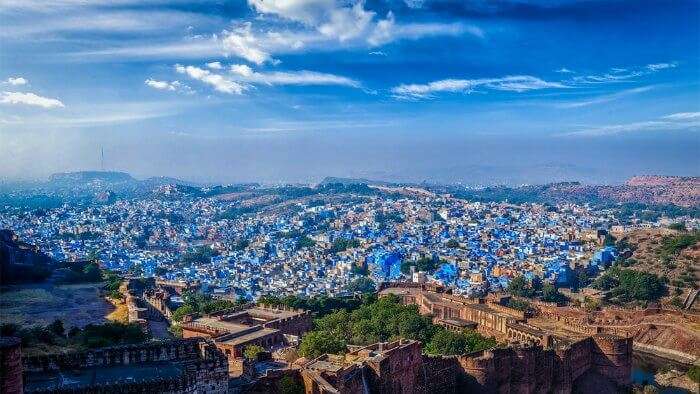 The blue houses of Jodhpur
