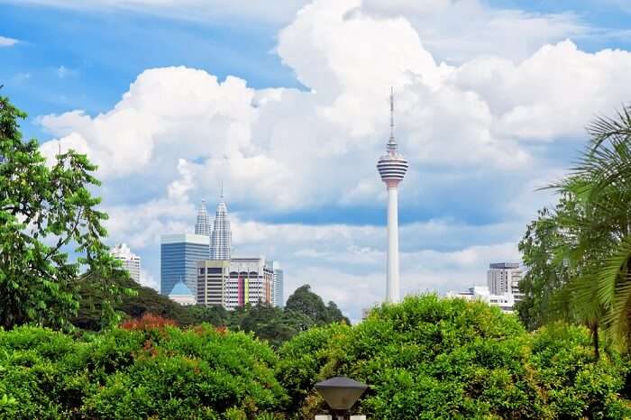 Menara KL Tower stand tall and proud in Kuala Lumpur, one of the most popular Malaysia tourist attractions