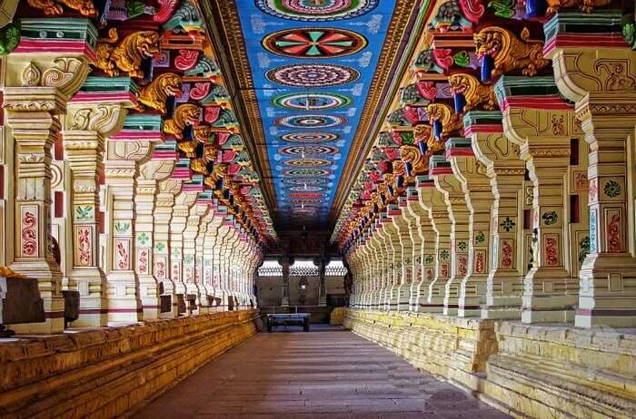 Sri Ramanathaswamy Temple, one of the most famous tourist spot in Rameshwaram