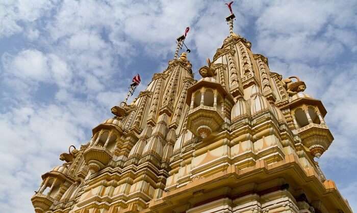 Swaminarayan Temple in Ahmedabad is magnificent in its architecture
