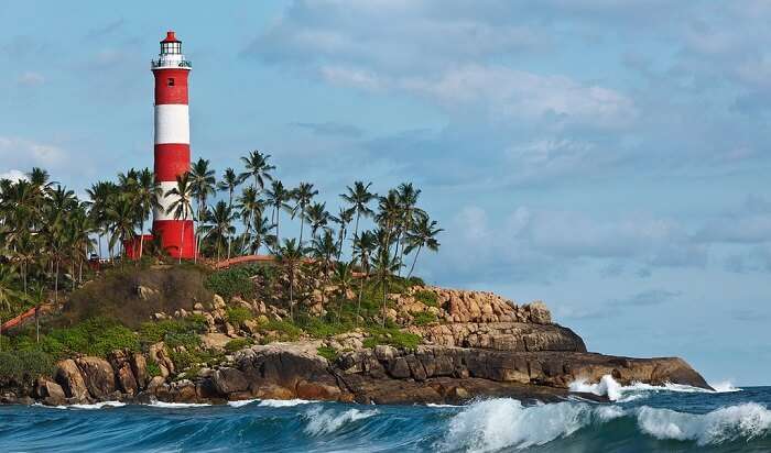 The Vizhinjam Lighthouse one of the best viewing points in Trivandrum