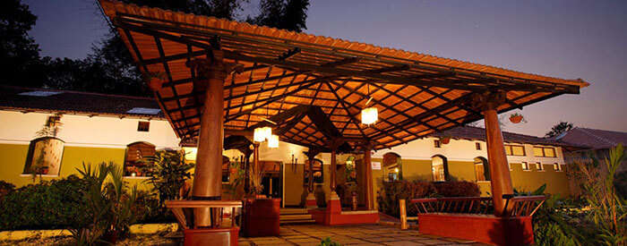 The famous resort in Madikeri known for luxury