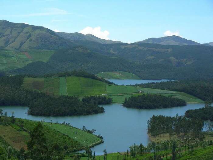 Scenic views of the lush greenery in Coonoor
