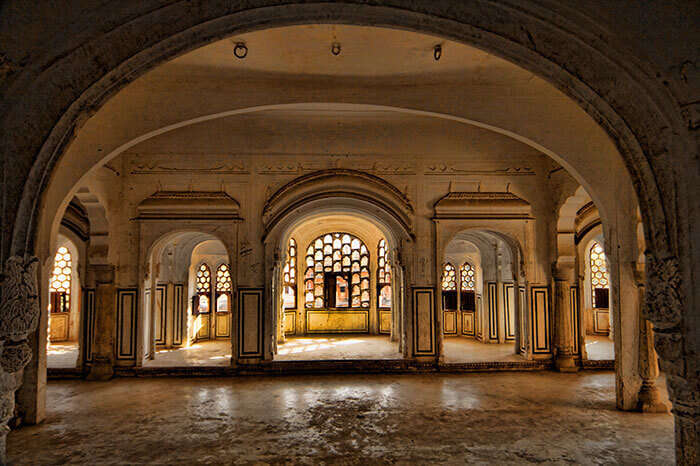 The magnificent interiors of the Rang Mahal, one of the top places to visit in Dalhousie
