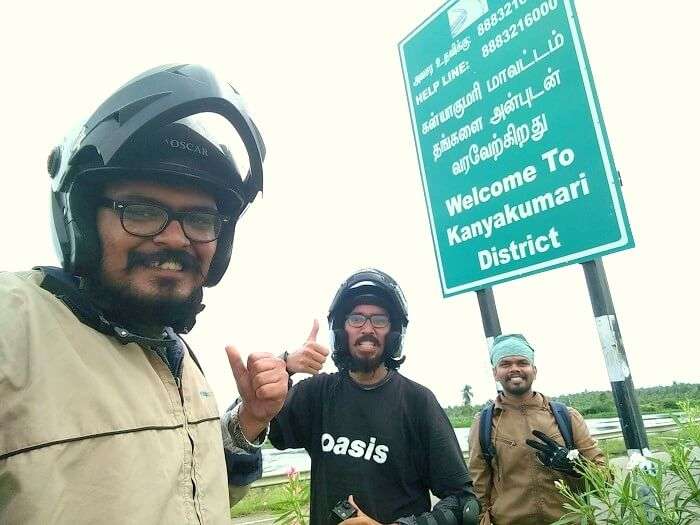 Sundar and Sachin in Kanyakumari