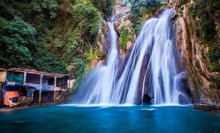 Kempty Falls is one of the most popular places for sightseeing in Mussoorie
