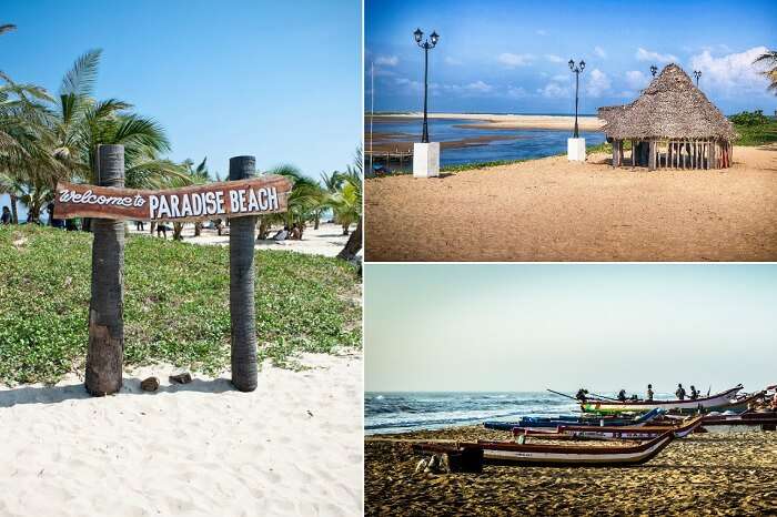 Many scenes from the Paradise Beach and the Chunnambar Boat House