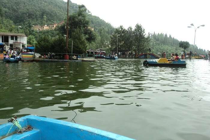 Boating in Mussoorie lake is among the most popular activities in Mussoorie