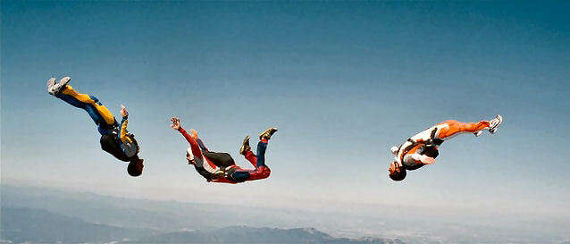 Go skydiving with your friends in Spain