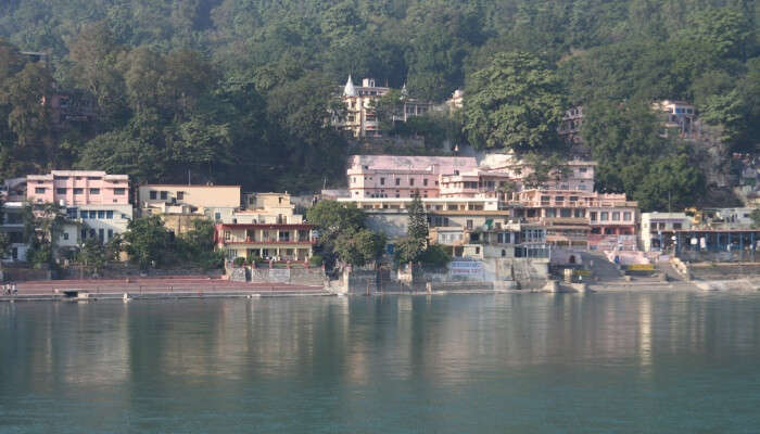 Ganga river bank