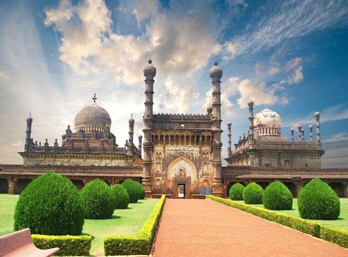 A spectacular structure in Bijapur - one of the best places to visit in Karnataka