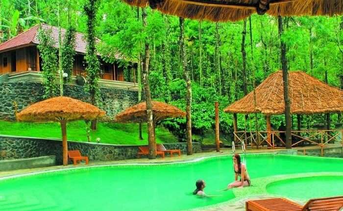 Citrus Thekkady Wild Corridor is one of the best resorts in Thekkady with a private emerald pool