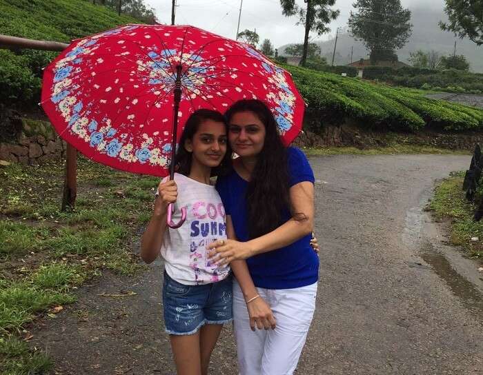 Ravis family at the Munnar plantation