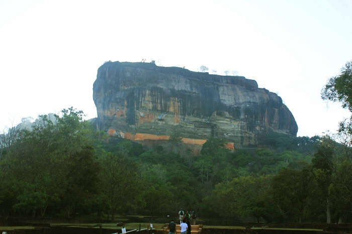 The majestic Sigiriya rock