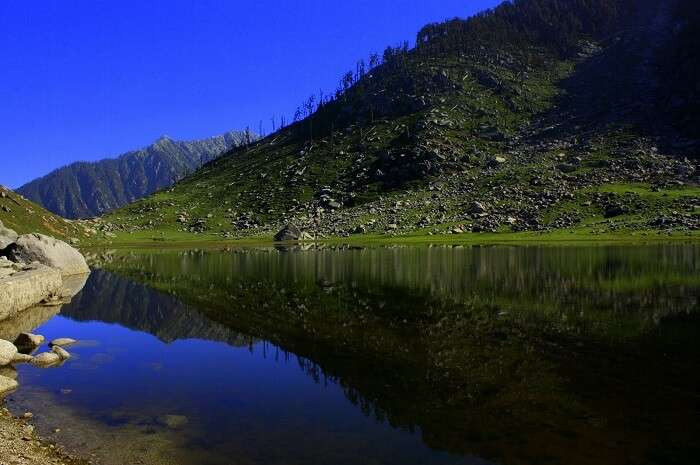 Kareri Dal Lake in Dharamshala exuding serenity and tranquility