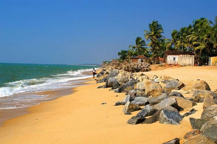 A sun-kissed beach of Mangalore - one of the most-favored tourist destinations in Karnataka
