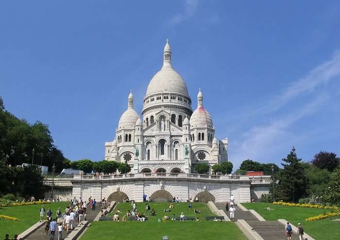 Sacre-Coeur is a gorgeous place to see in Paris