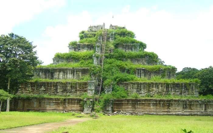 The beautiful Koh Ker temple