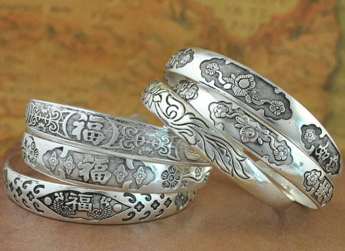 Buy shining silver ornaments in Cambodia