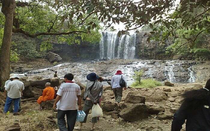 The Bou Sra Waterfall is one of the many scenic waterfalls in Mondulkiri