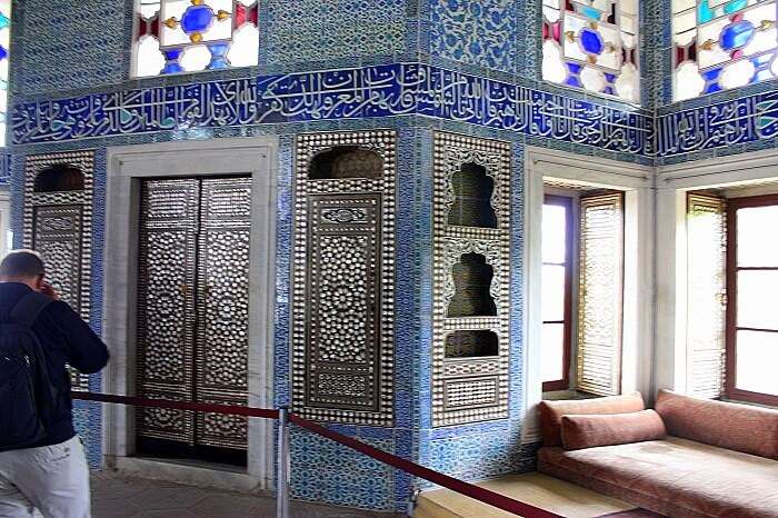 Baghdad room at Top Kapi Palace