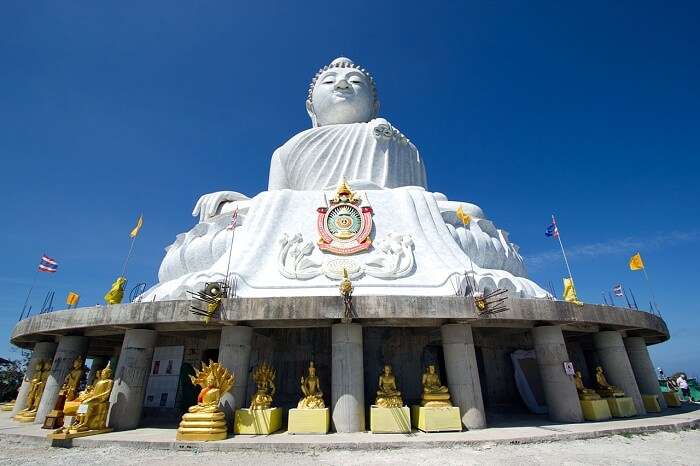 Famous Big Buddha Statue in Phuket