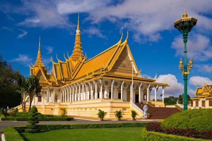 Check out the Royal Palace in Phnom Penh