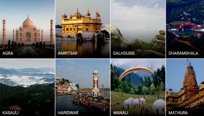 north india tour from hyderabad