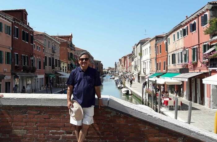 Mr. Abhishek in Venice