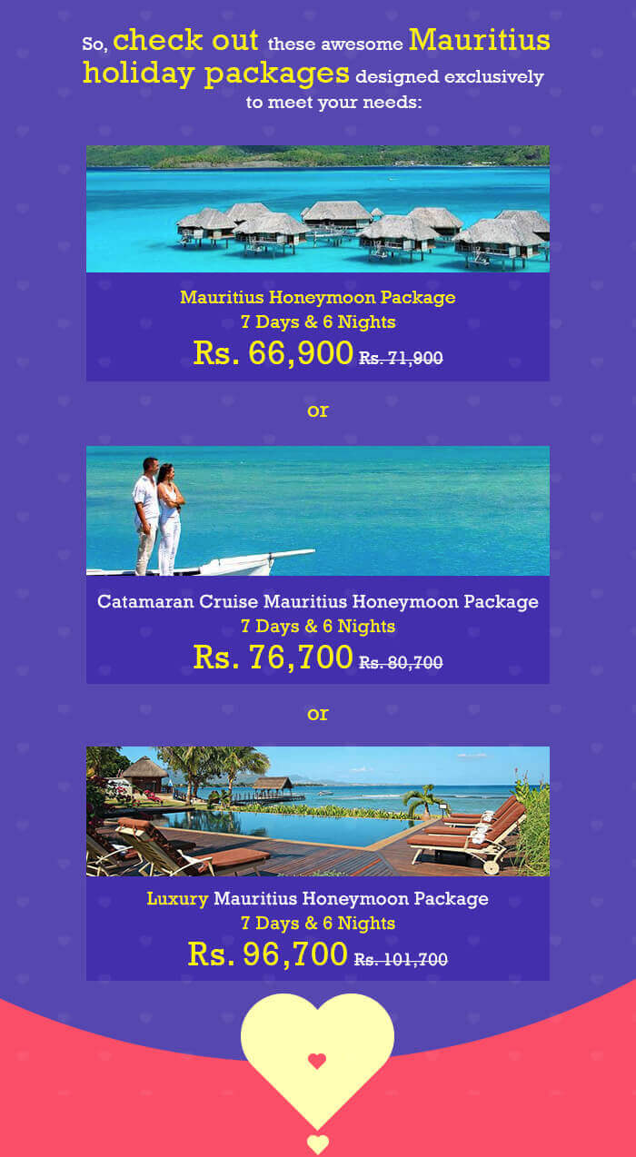 mauritius tourism honeymoon packages from india