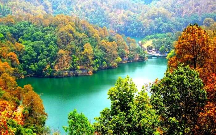 Perfect view of Nainital