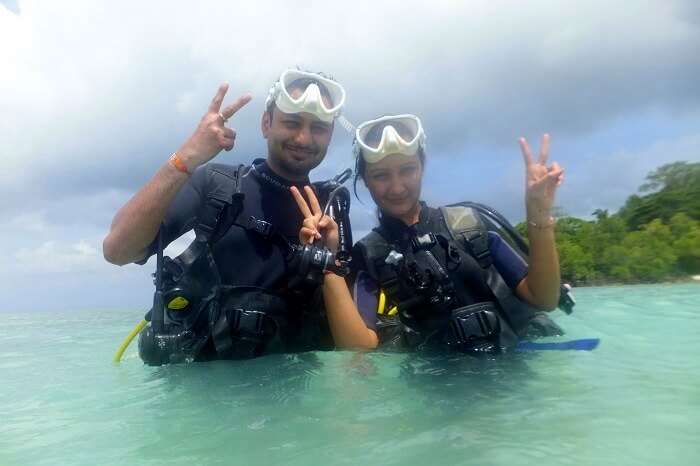 Scuba diving in Andaman