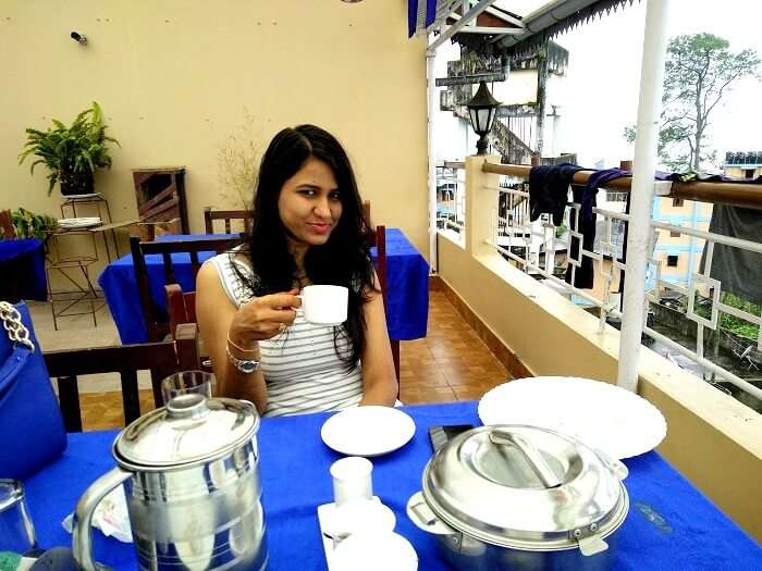 Rich aroma of Darjeeling Tea