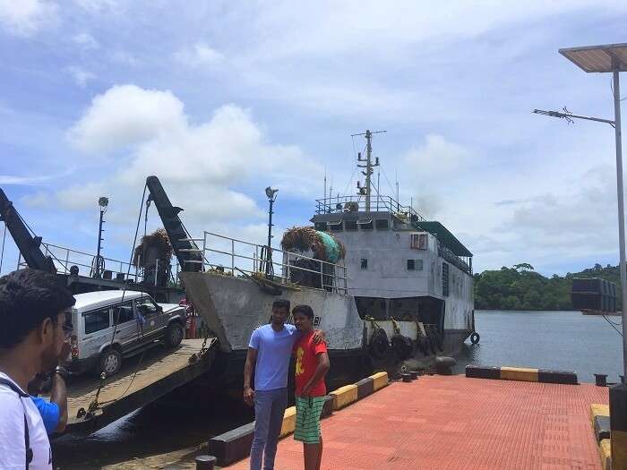 Jay and friends in Port Blair