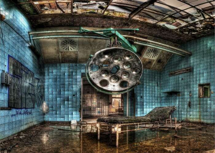 Scary hospital in Germany