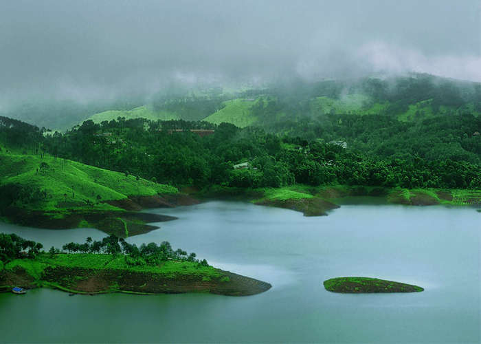 The lush green hills of North East