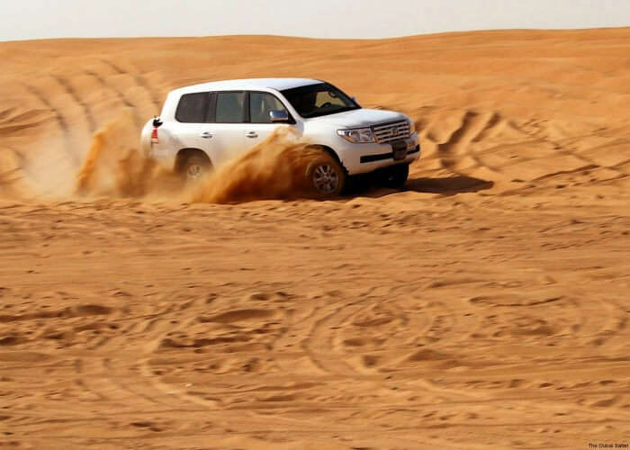 Enjoy thrilling desert safari