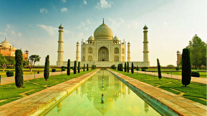 Taj Mahal in Agra, UP