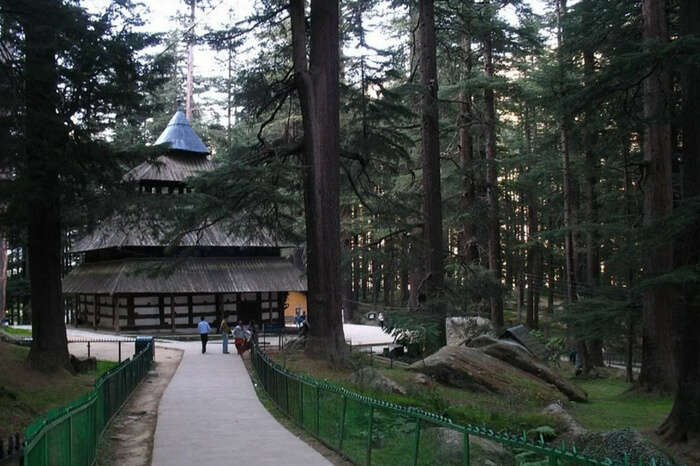  The Hadimba Devi Temple in Manali