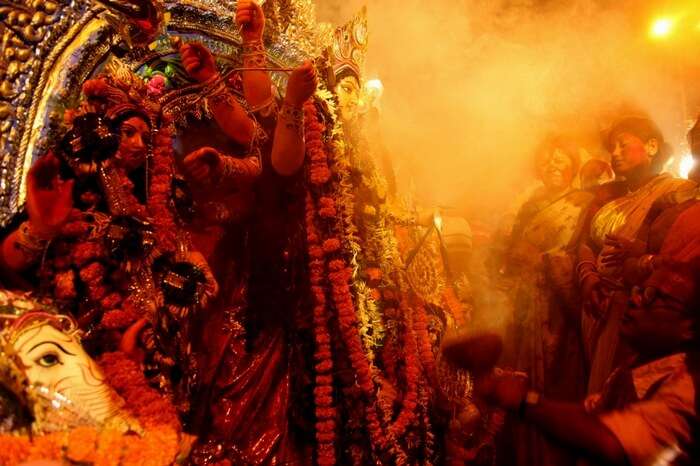 Durga Puja celebrations in Kolkata