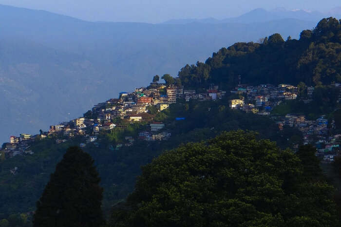 The picturesque Pedong in Kalimpong