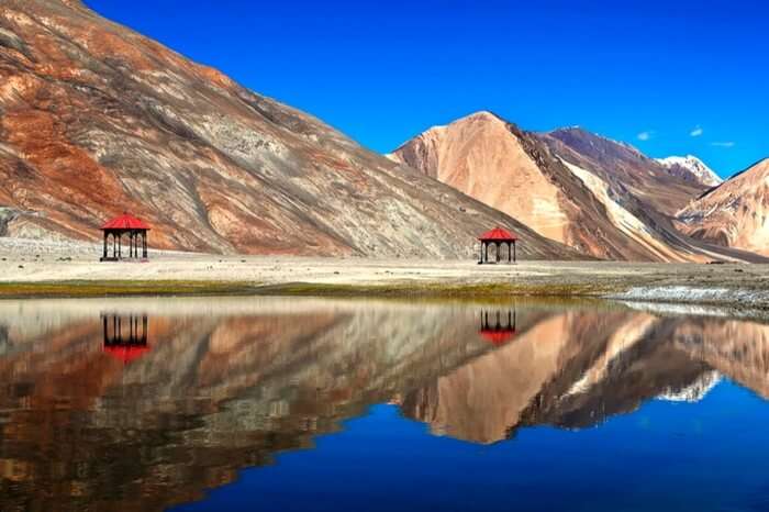 Autumn colors of Ladakh - one of the best places to visit in October in India
